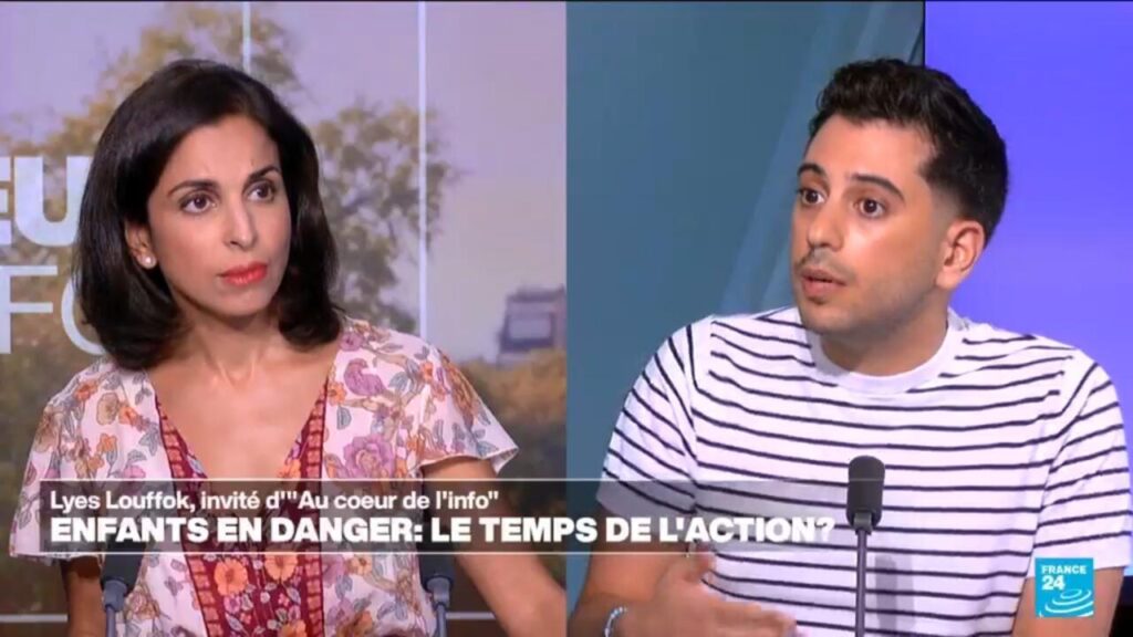 Lyes Louffok critique le projet de loi sur la protection des enfants en France.