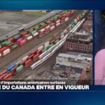 Droits de douane américains : la réponse du Canada crée des tensions commerciales.
