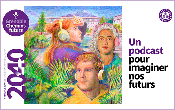Grenoble explore des solutions urbaines durables face aux défis climatiques dans un podcast.