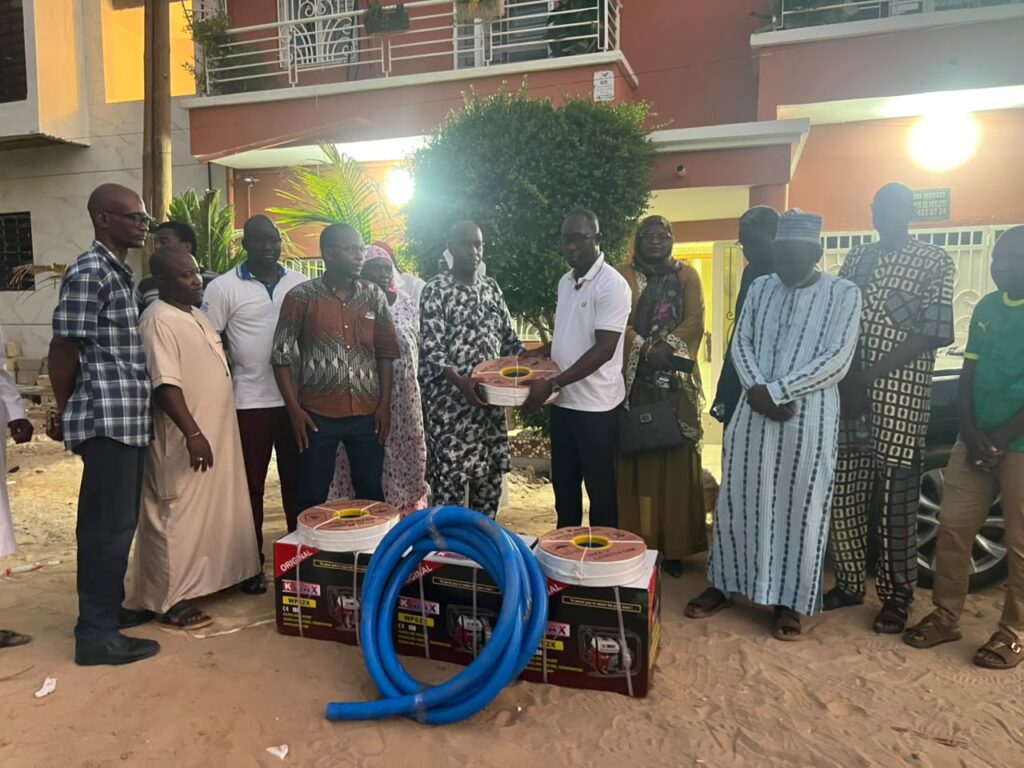 Kounoune : Remise de trois motopompes au Comité de gestion des inondations