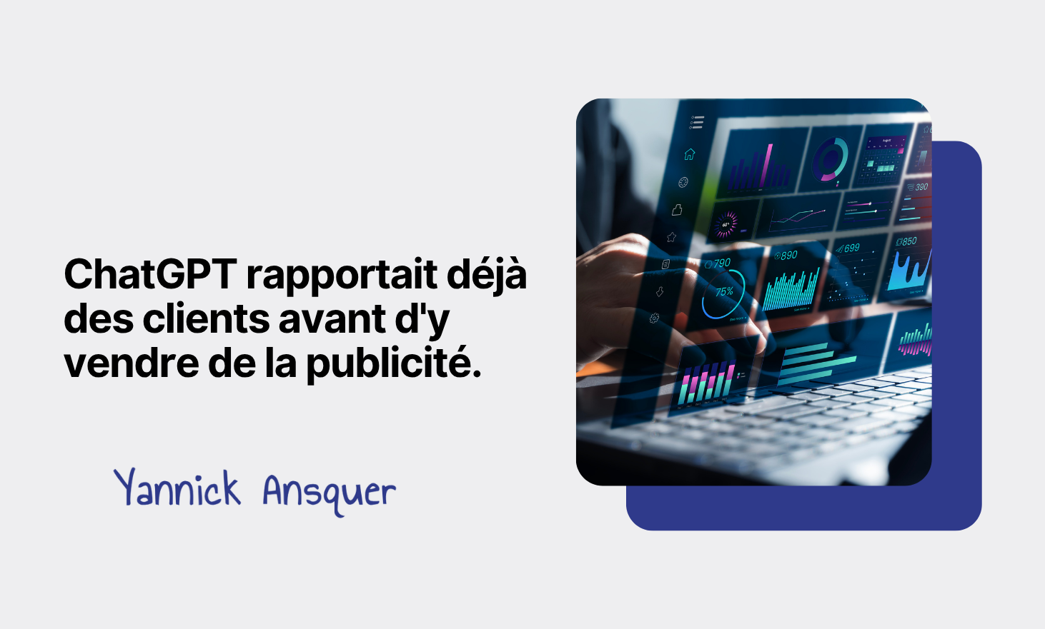 ChatGPT génère des clients dans divers secteurs avant l’introduction de la publicité.