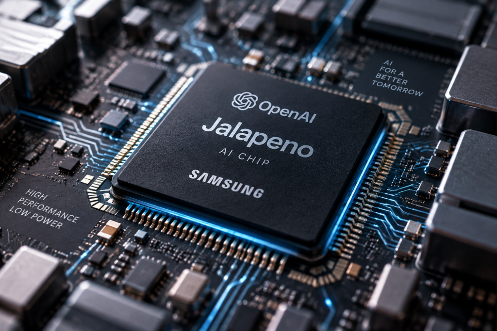 OpenAI et Samsung collaborent pour développer des puces d’intelligence artificielle avancées.