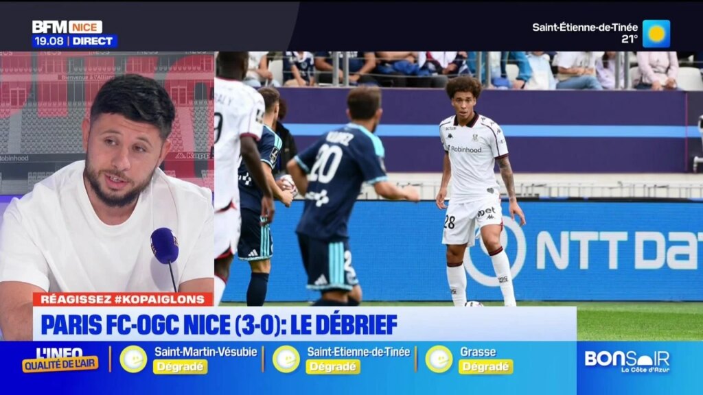 Paris FC s’impose contre OGC Nice 3-0 lors du match de Kop Aiglons