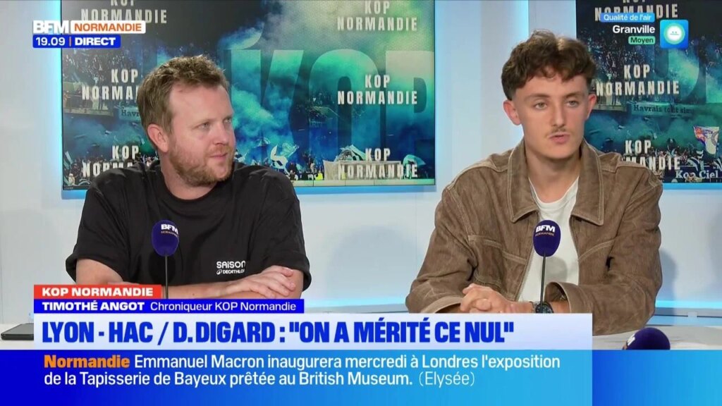 Le Havre obtient son premier point face à Lyon lors de la rencontre de Kop Normandie.