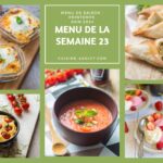 Menus hebdomadaires : idées et recettes pour les repas de la semaine du 3 au 9 juin 2024