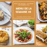 Repas équilibrés et faciles à préparer pour la semaine du 23 au 29 septembre 2024.