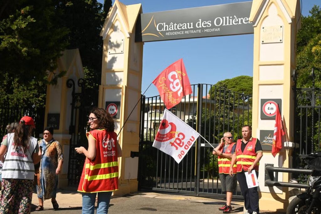 Tensions à Nice : la CGT accuse des pressions sur les salariés d’un Ehpad.
