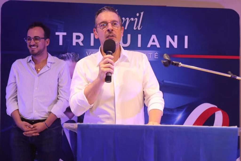 Cyril Tribuiani appelle à l’union autour des valeurs du Rassemblement national pour tous.