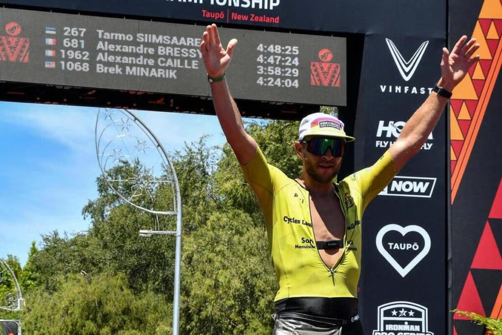 Alexandre Caille, ancien obèse, participe à l’Ironman de Nice en tant que triathlète amateur.