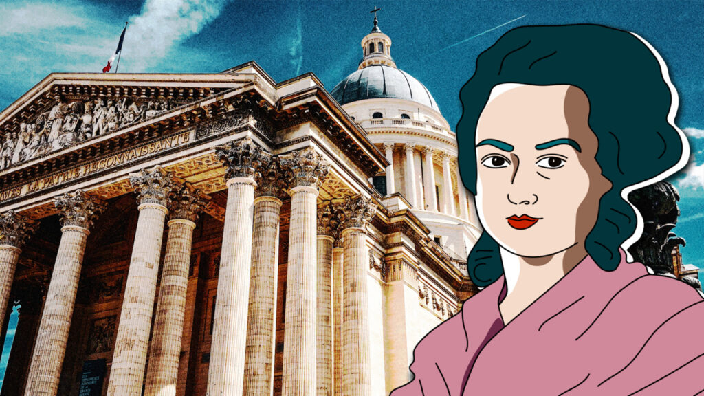 Olympe de Gouges, figure féministe, récupérée par l’extrême-droite en France.