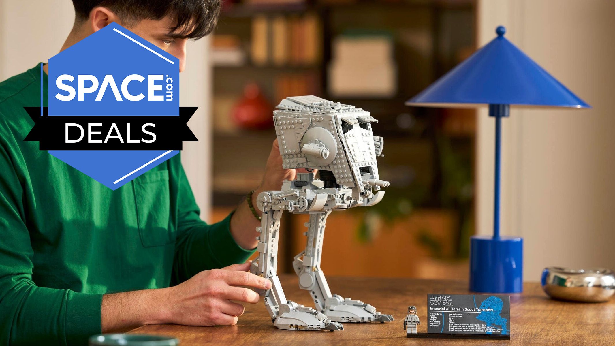 Lego réduit le prix du set UCS AT-ST, un modèle emblématique de Star Wars.