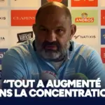 Racing 92 – LOU : Collazo relève une amélioration de la concentration de son équipe après la J1.