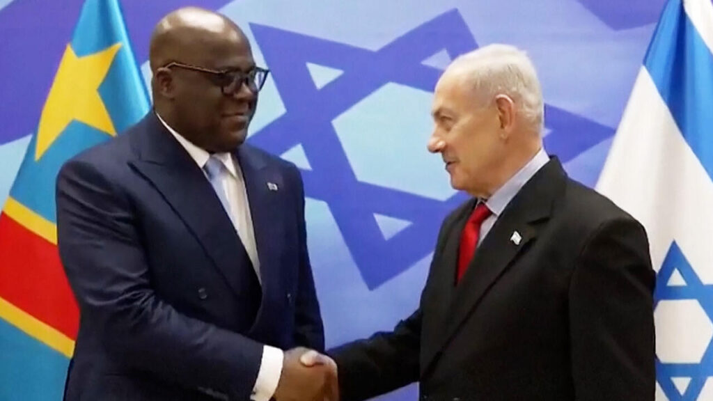 Félix Tshisekedi souligne sa proximité avec Israël parmi les dirigeants africains.