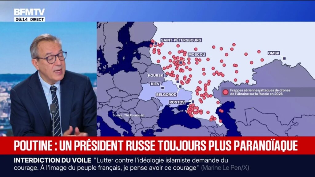 Vladimir Poutine craint une exécution selon un article de The Economist