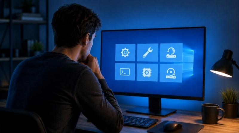 Windows 11 : outils de récupération adaptés aux pannes système courantes.