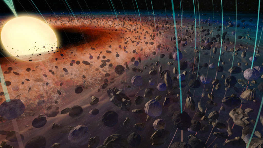 Des chercheurs découvrent des informations inattendues sur la formation du soleil infantile grâce à de la poussière spatiale.