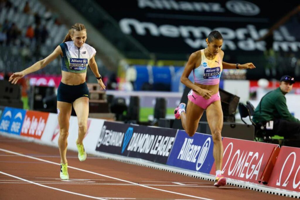 Broeders-Bol termine deuxième sur 800m à Bruxelles, se rapprochant de Werro.