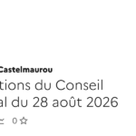 Délibérations du Conseil municipal : nouvelles mesures pour la gestion des déchets urbains.