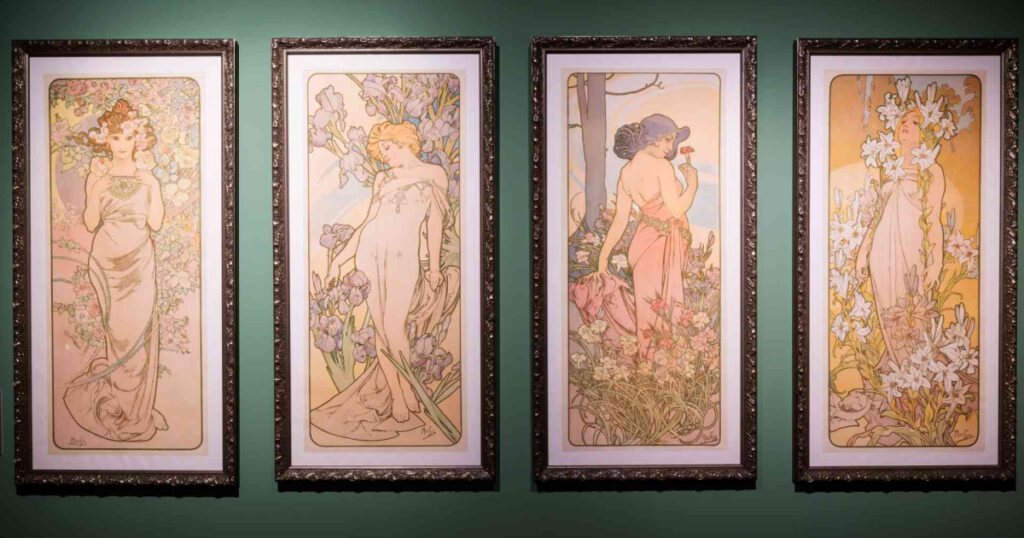 Exposition immersive à Lyon : l’œuvre de Mucha révélée au public.