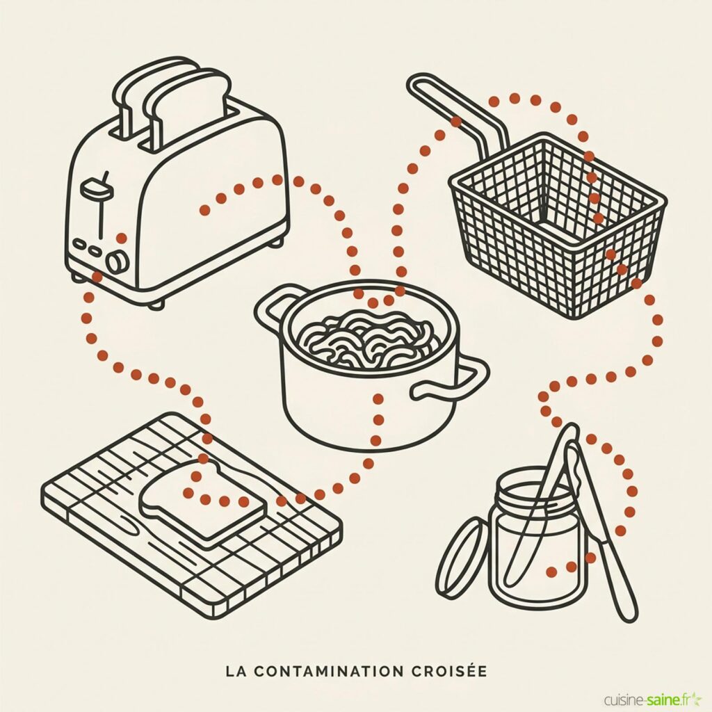 Contamination croisée au gluten : cinq points critiques pour la sécurité alimentaire.