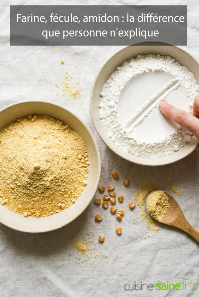 Farine, fécule et amidon : distinctions essentielles pour l’industrie alimentaire européenne