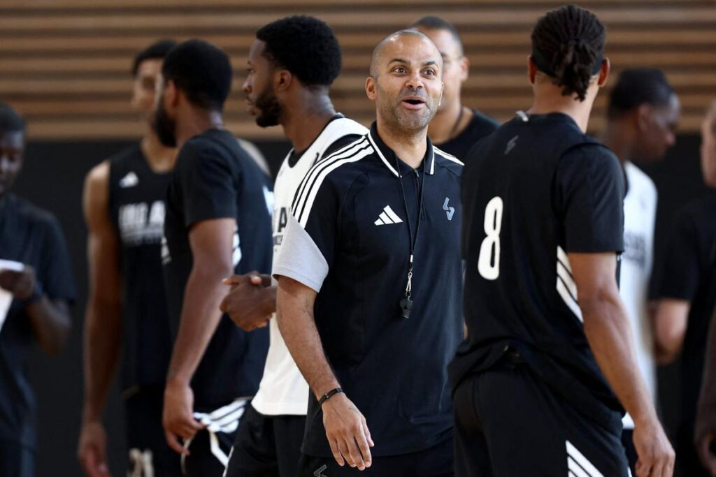 Tony Parker présente les ambitions de l’ASVEL et souligne la cohésion de l’équipe.