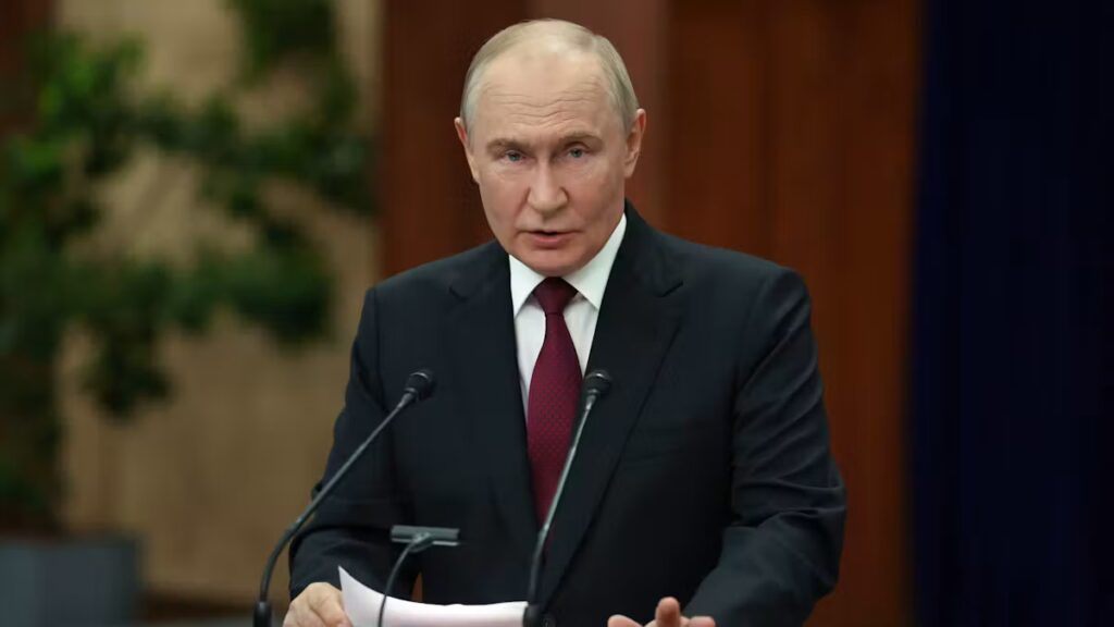 Poutine ordonne un arrêt des frappes sur Kiev pour une durée de trois jours.