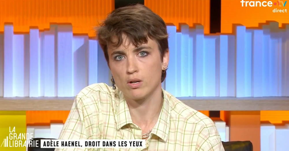 Censure d’Adèle Haenel par France TV dans le cadre de la solidarité avec la Palestine