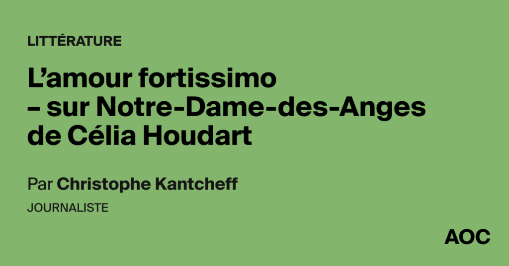 Célia Houdart présente « L’amour fortissimo » à Notre-Dame-des-Anges en France