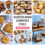 Quarante idées de goûters maison faciles pour les enfants à l&rsquo;école en France.
