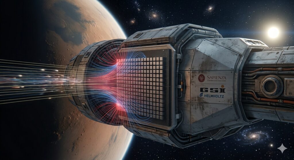 Espace : un bouclier de 1 500 aimants en néodyme pour protéger les vaisseaux spatiaux.