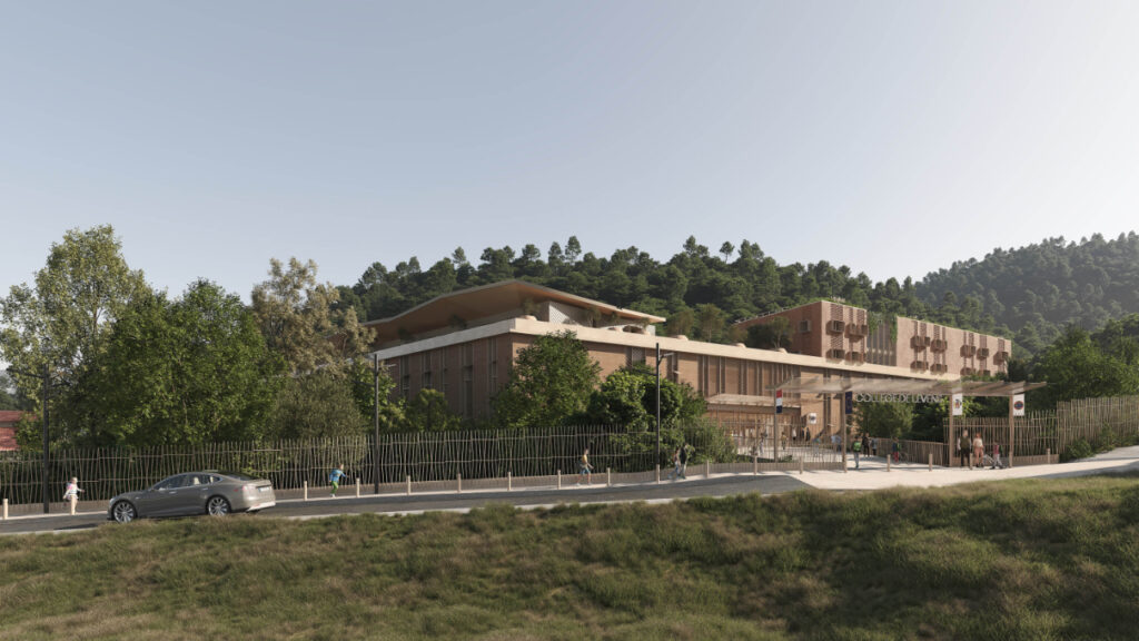Levens : pose de la première pierre pour la construction d’un nouveau collège