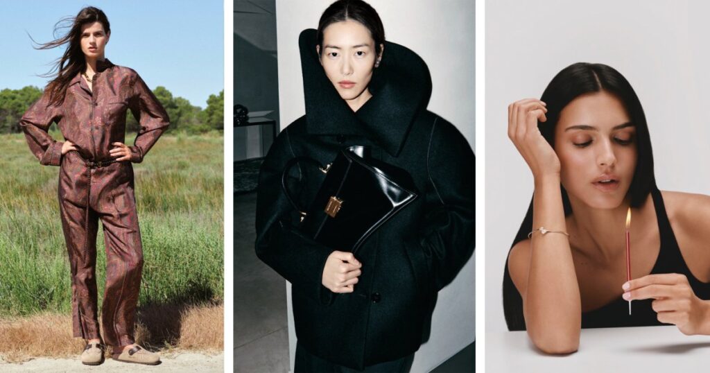Marie Claire présente les Birkenstock Etro et le nouveau sac Balenciaga parmi d’autres nouveautés.