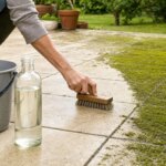 Mousse sur terrasse : un produit à 2€ dissout efficacement en 48h sans javel