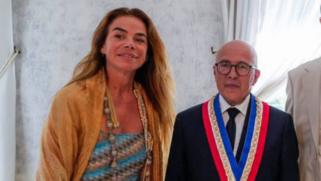 Olivia Peraldi, compagne d’Éric Ciotti, légèrement blessée dans un accident de la route à Nice.