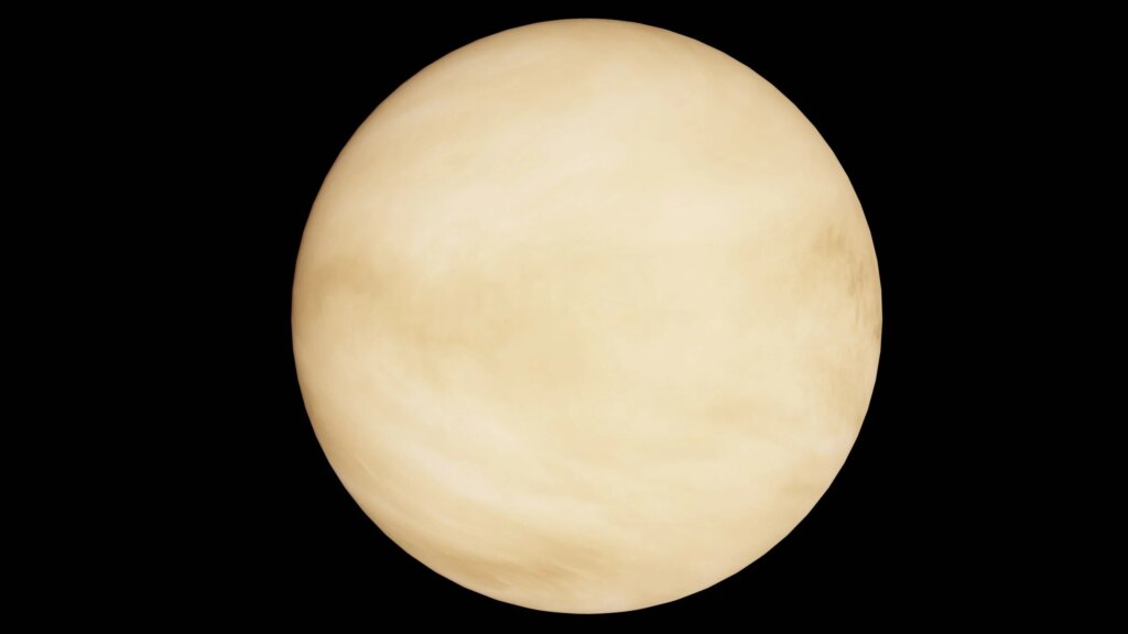 La lune de Vénus aurait existé 1,7 milliard d’années avant d’être détruite par la planète.