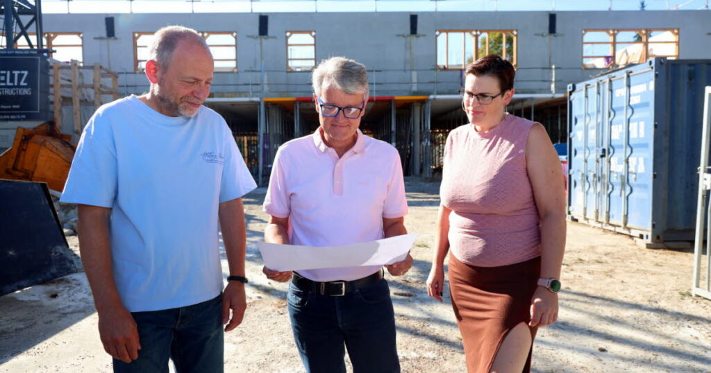 Hégenheim : poursuite des travaux au collège des Trois Pays pour la rentrée scolaire