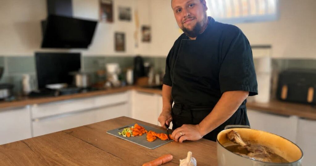 Un chef de cuisine de Loire prépare des repas sains et variés directement chez vous.