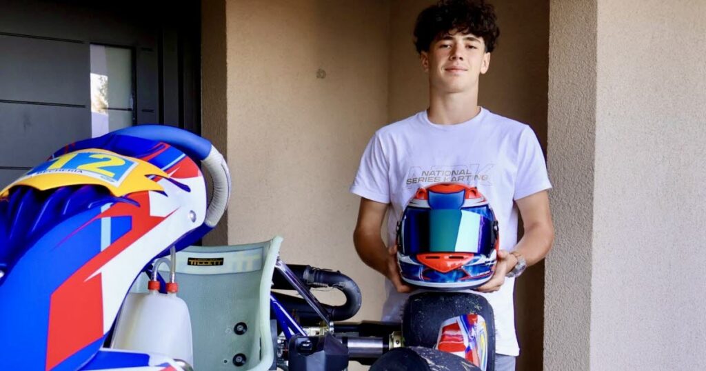 Saint-Chamond : Gabin Becheria, espoir du karting, freiné par des difficultés financières.