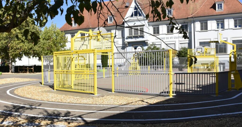 Fin des travaux de rénovation à l’école élémentaire de Wettolsheim, amélioration des infrastructures.