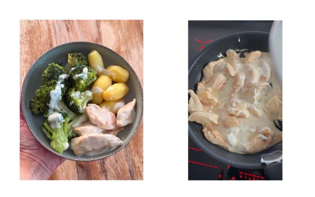 Poulet sauce maroilles : une recette traditionnelle de la cuisine française.