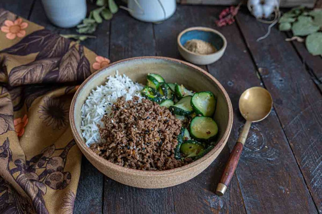 Boeuf haché à la coréenne : recette authentique et saveurs traditionnelles préservées.