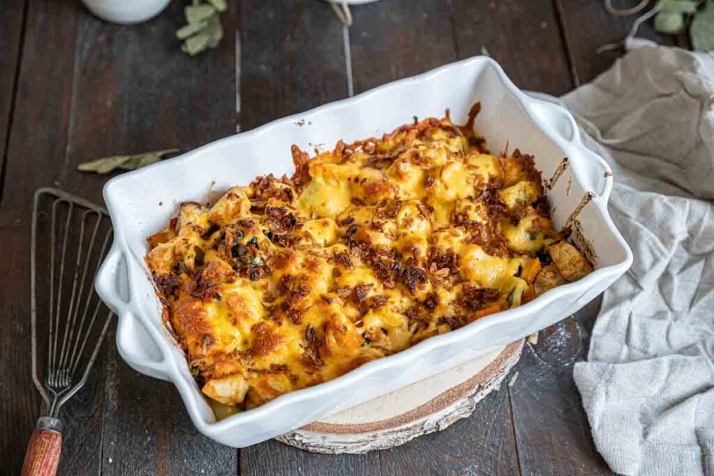 Gratin de dinde aux patates douces : une recette originale pour l’automne.