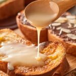 Recette de pain de mie grillé au lait concentré sucré pour un repas simple et savoureux