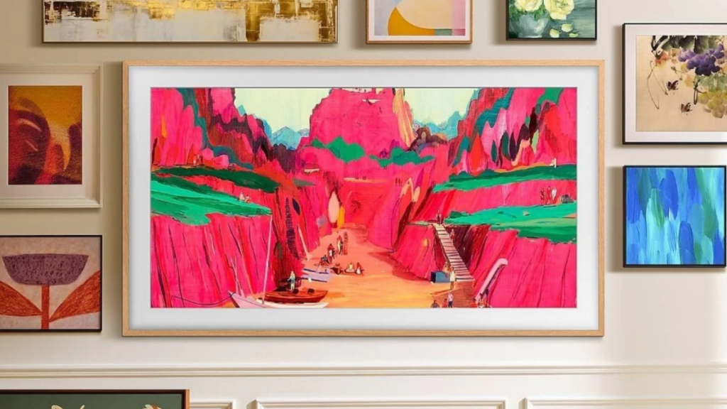 Promo TV Samsung The Frame Pro 65 pouces à 1049 € disponible en France.