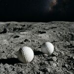 Deux balles de golf laissées sur la Lune par un Américain, inaccessibles depuis 1971