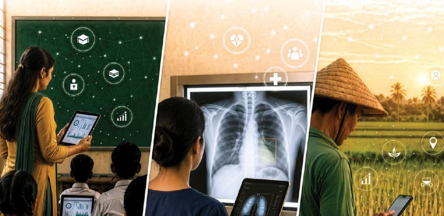 Les pays en développement adoptent l’IA pour améliorer l’accès à l’éducation et à la santé.