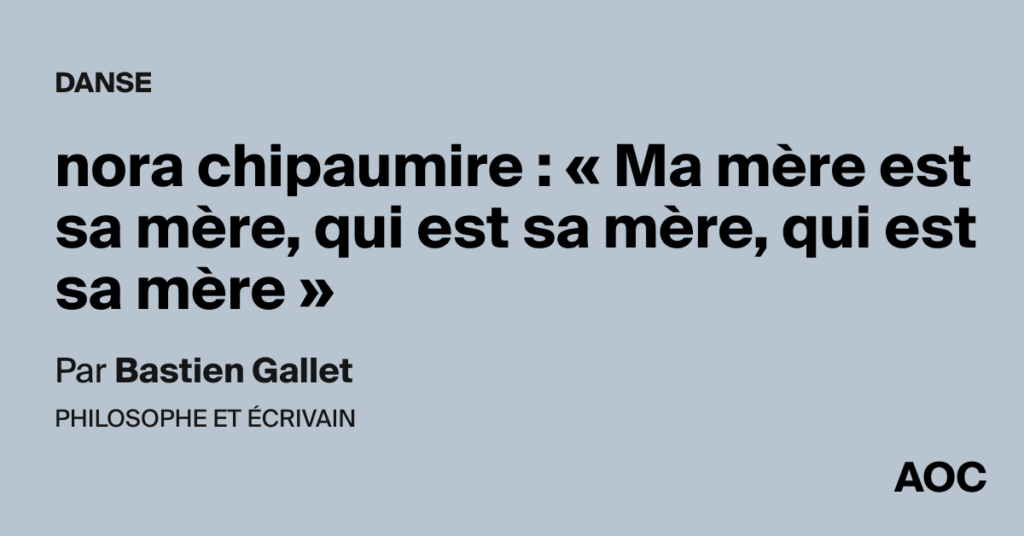 Nora Chipaumire explore l’identité maternelle dans sa nouvelle performance à New York.