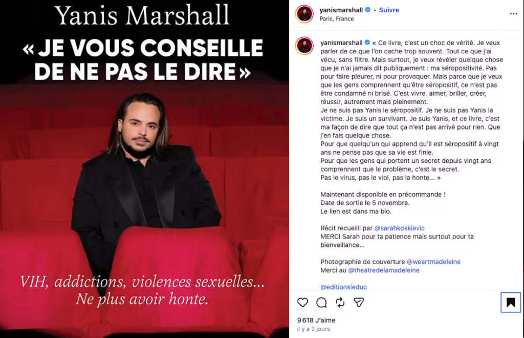 « L’ex-prof de danse de la Star Academy révèle sa séropositivité »